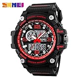 Easy Go Shopping Sportuhr Wasserdichte Elektronische Uhr Multifunktions-Herrenuhr Elektronische Uhr (Color : 5)