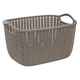 Formatos multifunción CURVER 3253923970135 Caja y Cesta de almacenaje - Cajas y cestas de almacenaje (Storage Basket, Marrón, Prendas de Punto, Monótono, Rectangular, Interior)