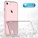 Produktbild gahatoo [kompatibel für iPhone 7] Silikon TPU + Hardcase Transparent [Hybrid Crystal Clear Case Hülle] Handyhülle 2-teilige Hybrid Schutzhülle