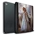 Produktbild Offiziell Elena Dudina PU-Leder Hülle/Case/Brieftasche für Apple iPad 9.7 (2017) Tablet / Blume Kleid Braut Muster / Elegante Feen Kollektion