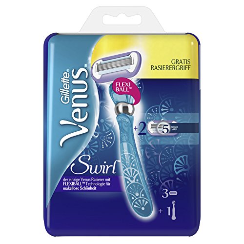 Gillette Venus Swirl Damenrasierer 3 Klingen + Gratis Handstück