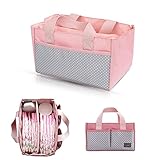 Ideal como regalo para baby shower, idea o como regalo - un regalo práctico para cualquier madre nueva, uno de los niños debe tener. Utilízalo para hacer una cesta de regalo para baby shower: llénalo con pañales, uniones, manta de seguridad, o cualquier cosa que usted piense que necesita.