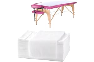 GADGETKING 100 Massage Bed Sheets Pads Protector SPA Table Sheet Disposable Beauty Cover Salon Hospital Hotel Protective Mattress Waterproof Non WOOVEN Hygiene Tatoo Oil Proof Sofa Couch