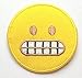 Produktbild Emoji-Patch Embroidered Iron on Badge Aufnäher Patch Embroidered Iron on Badge Aufnäher Motiv DIY anpassen Tasche hat T-Shirt Collectible grimacing Face Smile durch Zähne Hosenträger