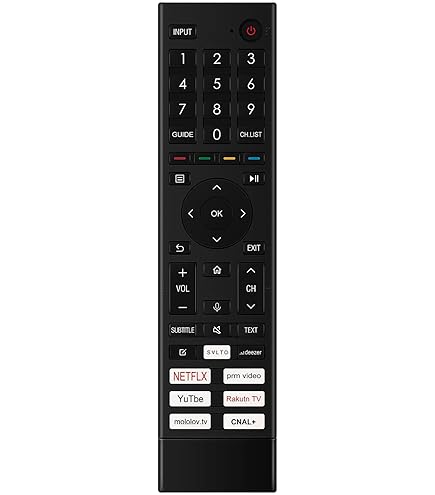 ALLIMITY EN2BI27H Télécommande Remplacer pour Hisense LED 4K Smart TV