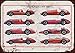 Produktbild Ferrari Through The Ages Maseratl Metall Zeichen Poster Wandtafel Blechschilder Vintage Warnschild Retro Schilder Blech Dekorative Bar Pub Cafe