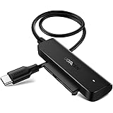 UGREEN USB C 3.1 Câble SATA Disque Dur Type C Adaptateur vers SATA pour 2,5 Pouces HDD SSD Driver 10To Supporte UASP Compatib
