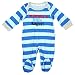 Boys Baby Daddys Star Mummys Angel 2 Pack Sleepsuit Rompers sizes from Newborn to 12 Months