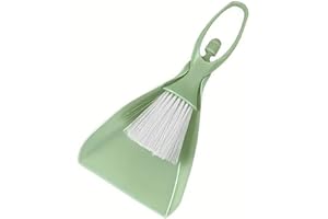Styxon Mini Dust Pan and Brush Set - 2 in 1 Small Broom and Dustpan Combo for Office, Keyboard,PC, Window, Car Cleaning - The Best Mini Hand Broom - Compact Cleaning Tool for Efficient, Quick Cleanup