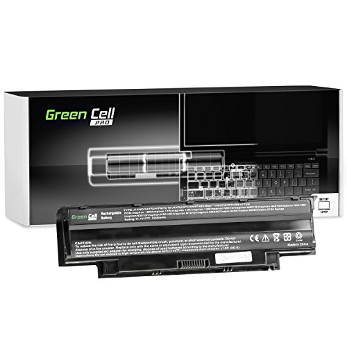 Green Cell® PRO Serie J1KND Laptop Akku für Dell Vostro 3450 3550 3555 3650 3750 1440 1450 1540 1550 2420 2520 (Original Samsung SDI Zellen, 6 Zellen, 5200mAh, Schwarz)