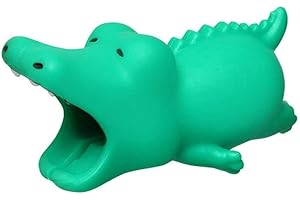 UCABLES 2 Unidades Protector de Cable - para Cables Lightning iPhone y Macbook, Tipo C, Micro USB, Ethernet, Cargador, Auriculares, Ratón, Teclado - Hecho en Silicona - Universal - Cocodrilo