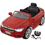 elektroauto bmw x6 Material: Plastik vidaXL Kinderauto mit Fernbedienung Rot Kinderfahrzeug Elektroauto Cabriolet