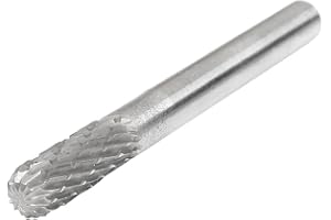 Sourcingmap 6 mm x 16 mm dubbelskuren cylindrisk volframkarbid roterande fil bit