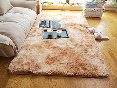 Preisvergleich Produktbild KIMSAI Schlafzimmer Matratze Weichen Wohnzimmer Schlafzimmer Kinderzimmer Sofa Tisch Fenster und Shaggy Teppich Bodenmatte Bad Mat,100*150Cm