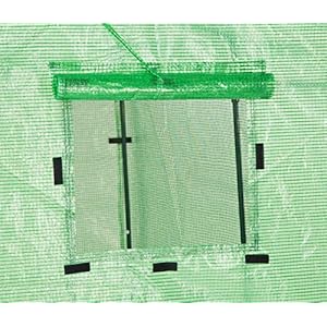 Dehner Tomaten-Gewächshaus Maxi, ca. 187 x 183 x 122 cm, Kunststoff/Metall, Grün Serra per pomodori, Verde