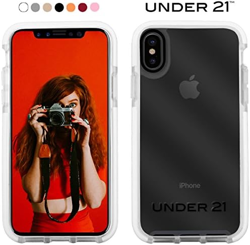 iPhone X Case, Clear Shockproof Premium Bumper Cover [Hard-Back] Impact Resistant [Shock Absorbing] [Scratch Resistant] Protective [Anti-Drop] Transparent 2017 Release [Christmas Deal] (White)