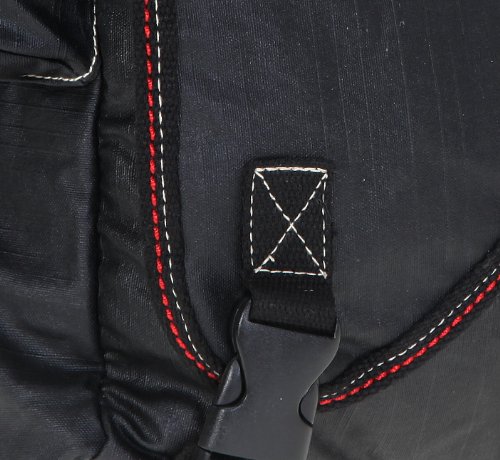 ELEPHANT Kuriertasche SAHARA Laptoptasche Canvas Tasche Notebookmaß 39×28 cm Schultertasche / SCHWARZ - 7