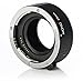 Price comparison product image Movo MT-N25 25mm AF Chrome Macro Extension Tube for Nikon Mount DSLR Camera/Nikkor Lens System