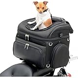 -- Saddlemen Pet Voyager bolso para moto para el transporte de perro