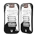 Produktbild Head Case Designs Schwarz Elektrische Gitarre Hybrid Hülle für Apple iPhone 6 / 6s