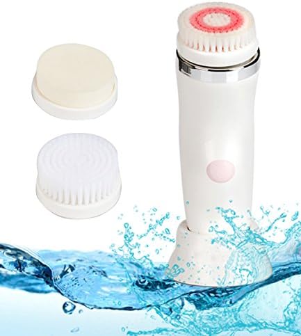 Beauty Nymph Facial Cleanser Machine With Stand, Deep Cleansing Brush Ultrasonic Face Scrub Tool For Women and Men, Use Daily for Microdermabrasion and Exfoliating