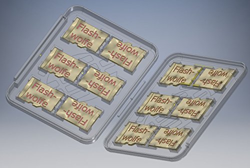 2x Verpackung bzw. Aufbewahrung für Speicherkarten / Mini Case für 12 MicroSD Karten Memory card mini case / jewel case box card / A – Qualität - 4