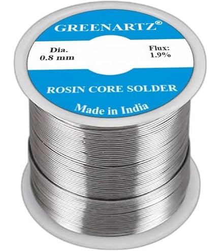 Kester 3% Silver Solder – 0.031" X 80" Wire With FREE Flux Packet – Made In USA