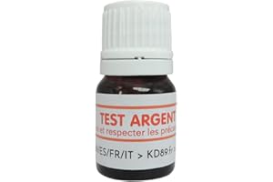 Test Argento - Flacone di reagente pronto all'uso per argento - Codigoutte - KD89