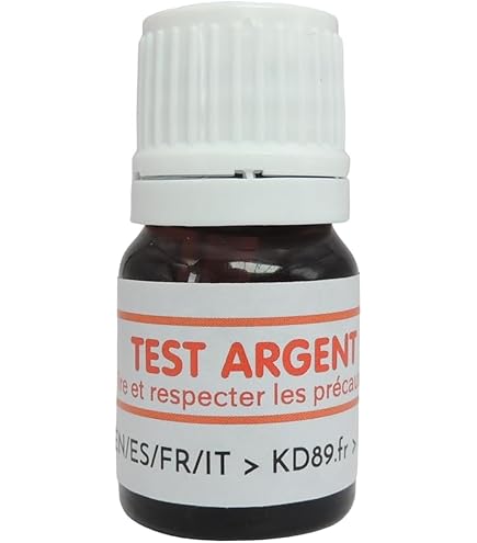 Reagenti Oro 14-18k Kit Test Oro KD89 - Reagenti Per 14-18 Carati Con Pietra Di Tocco - Per Gioielli, Monete E Lingotti Kit Per Orefici