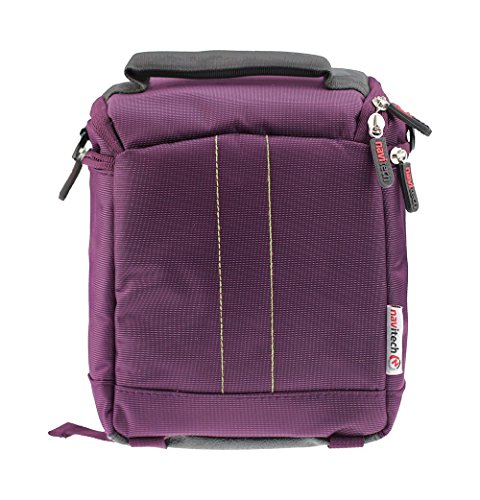 Navitech Lila sch  tzende tragbare Handheld Fall und Reisetasche f  r die Vtech Kidizoom Disney Cars 2