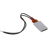 PTC Heizelement AC DC 12V Aluminiumschale Keramik Heizplatte Temperatur Keramik Thermostat Anwendbare Miniaturheizung(80℃ 2—5