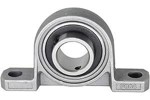 Anawakia Gehäuselager Flanschlager Stehlager Gehäuselager Achse Welle Maschine Gelenklag Stehlagereinheit Kugellager Zinklegierung (Innendurchmesser 25mm,1 pcs)