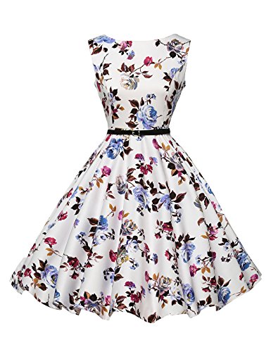 Grace Karin - Vestido sin mangas de la vendimia para mujer, 22#, talla XL