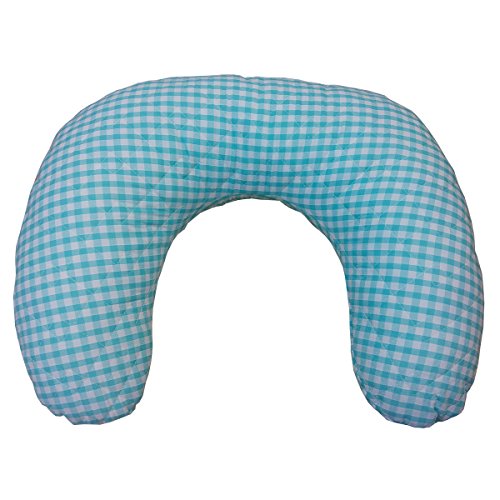 It's A Baby Nursing/Feeding Cushion (Blue Check)