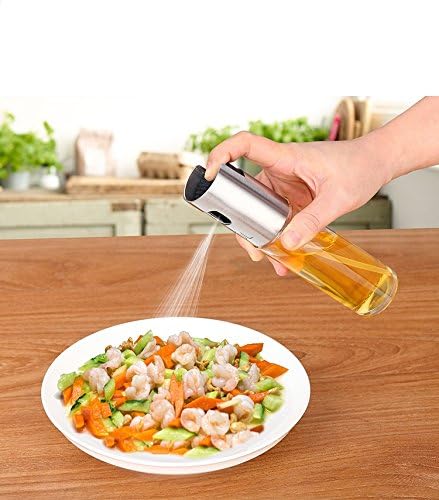 Olive Oil Sprayer,Portable Food-grade Glass Oil Spray Bottle Vinegar Bottle Oil Dispenser for Kitchen Vinegar Spraying Cooking Baking , Salad, Barbecue Grills,Frying,Baking