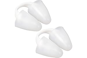 Baypify 2 Pack Nose Plugs for Swimming – Waterproof and Painless Nose Plugs for Adults, Made of Soft Silicone to Keep You Comfort in The Swim