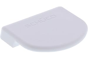 Poignée de porte de balcon, poignée, poignée de porte de terrasse Schüco avecun set de vis ToniTec.