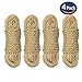 Produktbild Hanyi [4 Pack] 10 M / 32 Fuß 8mm Baumwollseil Bondageseil für Binden von Gepäck, Schlafzimmerfantasien, Nähen, Verpackungswerkzeuge
