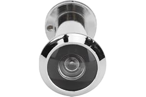 Ymiko Türspion, Guckloch Tür Abdeckung, Türbetrachter mit Drehbarer Hochleistungs-Sichtschutzabdeckung für Türstärke 55-90 mm, Diebstahlschutzwinkel 220 Grad, Sicherheit für Zuhause, Büro, Hotel(5)