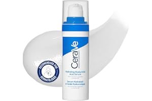 CeraVe Sérum Hidratante con Ácido Hialurónico, Para Todo Tipo de Piel, Cuidado Facial, Nutre, Hidrata y Calma, Restaura la Barrera Cutánea, Textura Ligera, Sin Fragancias ni Parabenos, 30ml
