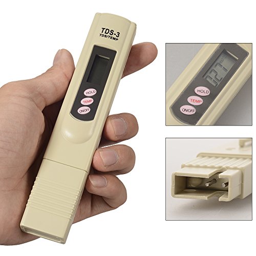XCSOURCE Professionelle pH + TDS Meter Tester Set, kombiniert von ± 0.1ph Hohe Genauigkeit Ph Meter und ± 2% Genauigkeit TDS Meter BI334 - 6