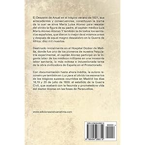 Luz para el olvido: De Melilla a Paracuellos (1922-1936). Itinerario del capitán médico Luis María Alonso Alonso