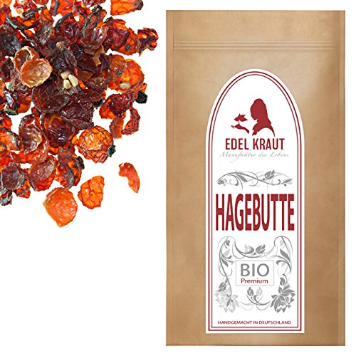 Preisvergleich Produktbild EDEL KRAUT / BIO HAGEBUTTEN-SCHALEN TEE - Premium Hagebutte kbA - 1000g