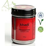 tinte khadi rubio ceniza Tinte ecológico Khadi con plantas que proporcionan un tono cobrizo intenso a caoba.