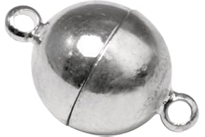 Rayher Chiusura Calamite, Extra Stark, 12Mm Ø, Argentato Vero, Busta 1Pz, 2224262