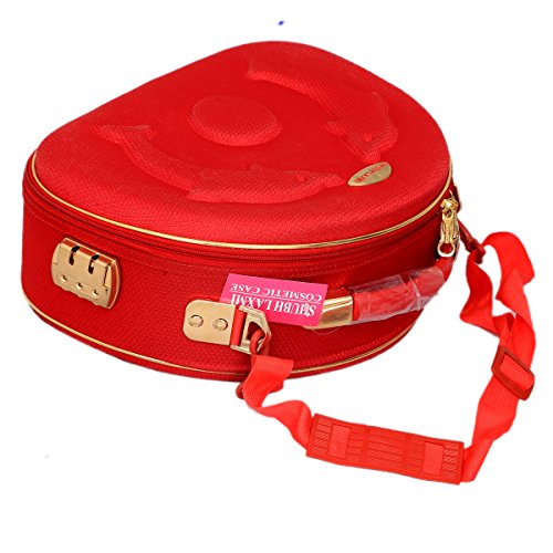 Kuber Industries™ Bridal Vanity box,Cosmetic Organiser With Lock System & Handle Red (KI19637) RS.1499 (50.00% Off) - Amazon