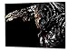 Produktbild Dark Alien vs. Predator, Format: 60x40 Leinwandbild auf Holzrahmen gespannt, Leinwandbild, 1A Qualität zu 100% Made in Germany! Kein Poster Kein Plakat! Echtholzrahmen mit beigelieferten Zackenaufhängern. Fertig bespannt, Sofort dekorieren. Vier verschiedene Formate.