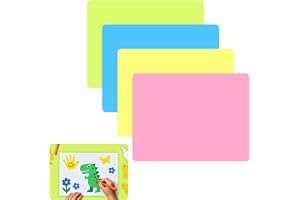 RoyalChic Förpackning med 4 högkvalitativa silikonmattor för hantverk, 40 x 30 cm, A3 stor barnhantverksmatta för målning, ep