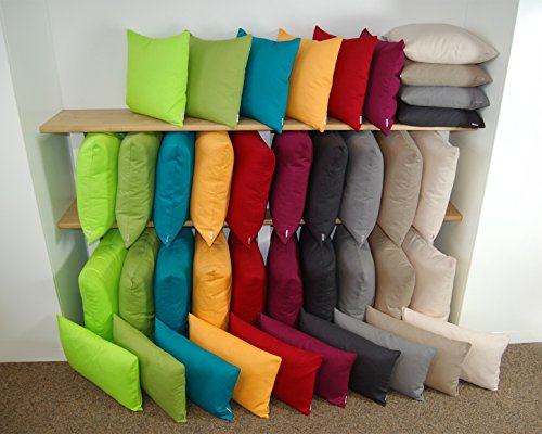 beties Farbenspiel Mitteldecke ca. 80×80 cm in interessanter Größen- und Farbauswahl 100% Baumwolle für eine fröhlich Stimmung Uni Farbe (platin) - 8