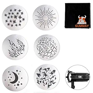 GODOX SA-09-001 GOBO Sets for S30 LED Light Creative Effects (SUSA09001)